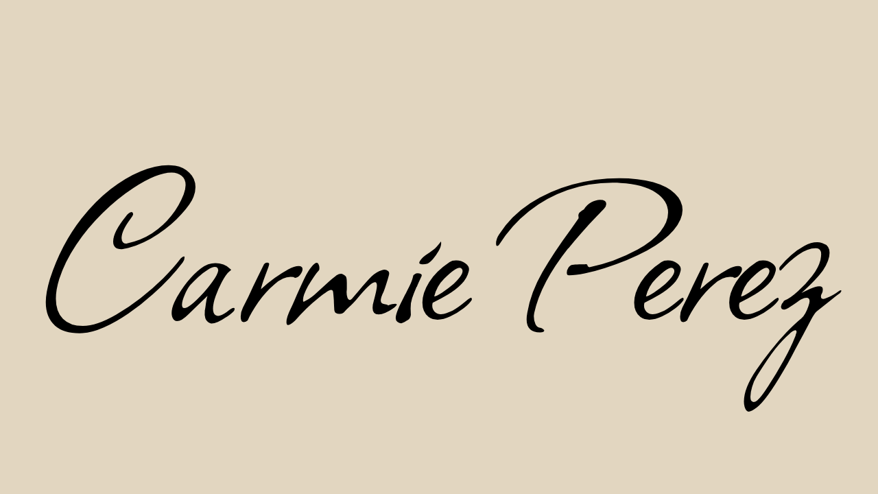 Carmie Perez Art